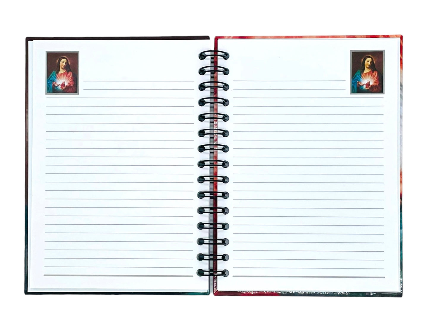 LIBRETA DE PASTA DURA SAGRADO CORAZÓN DE JESÚS