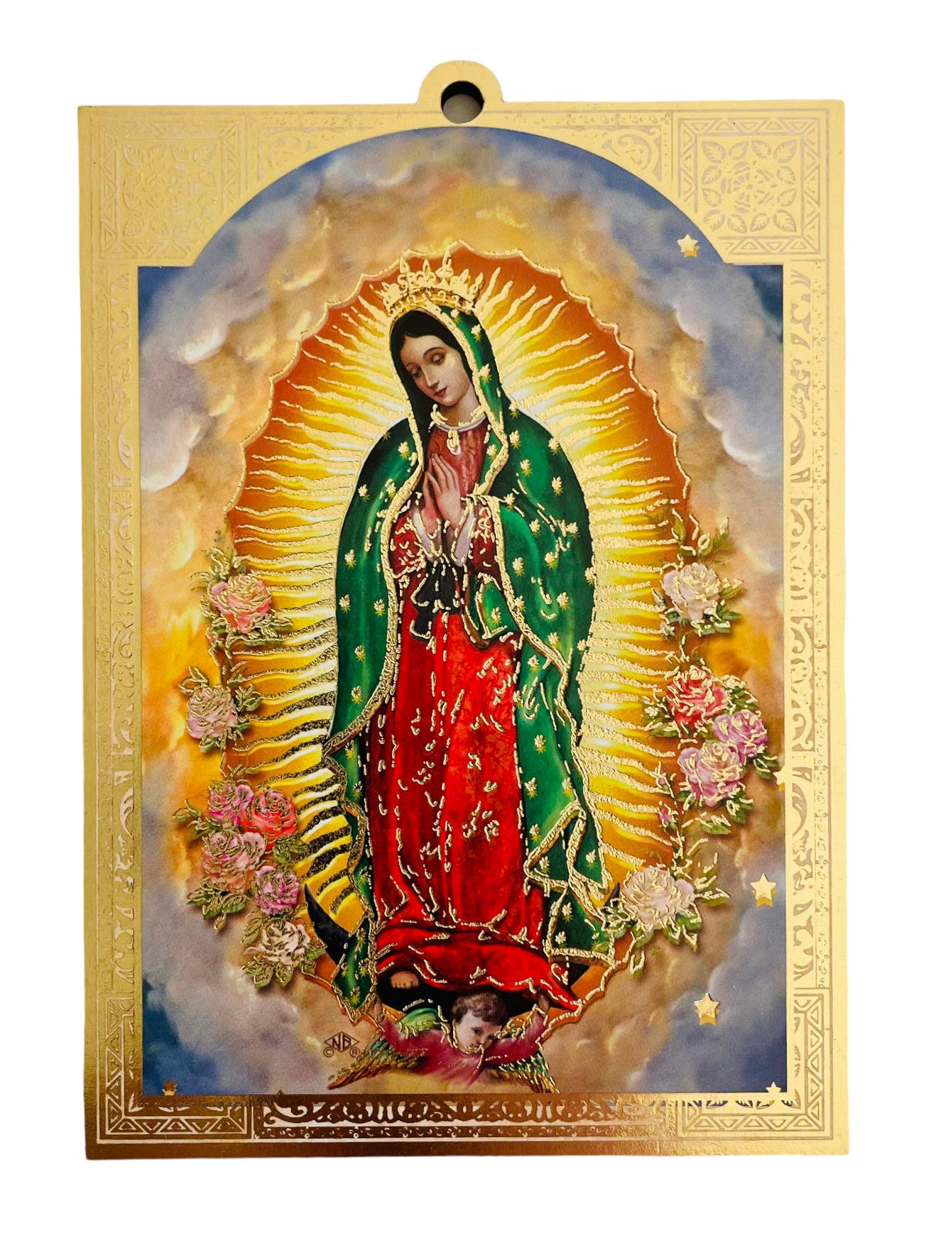 RETABLO DE LA VIRGEN DE GUADALUPE