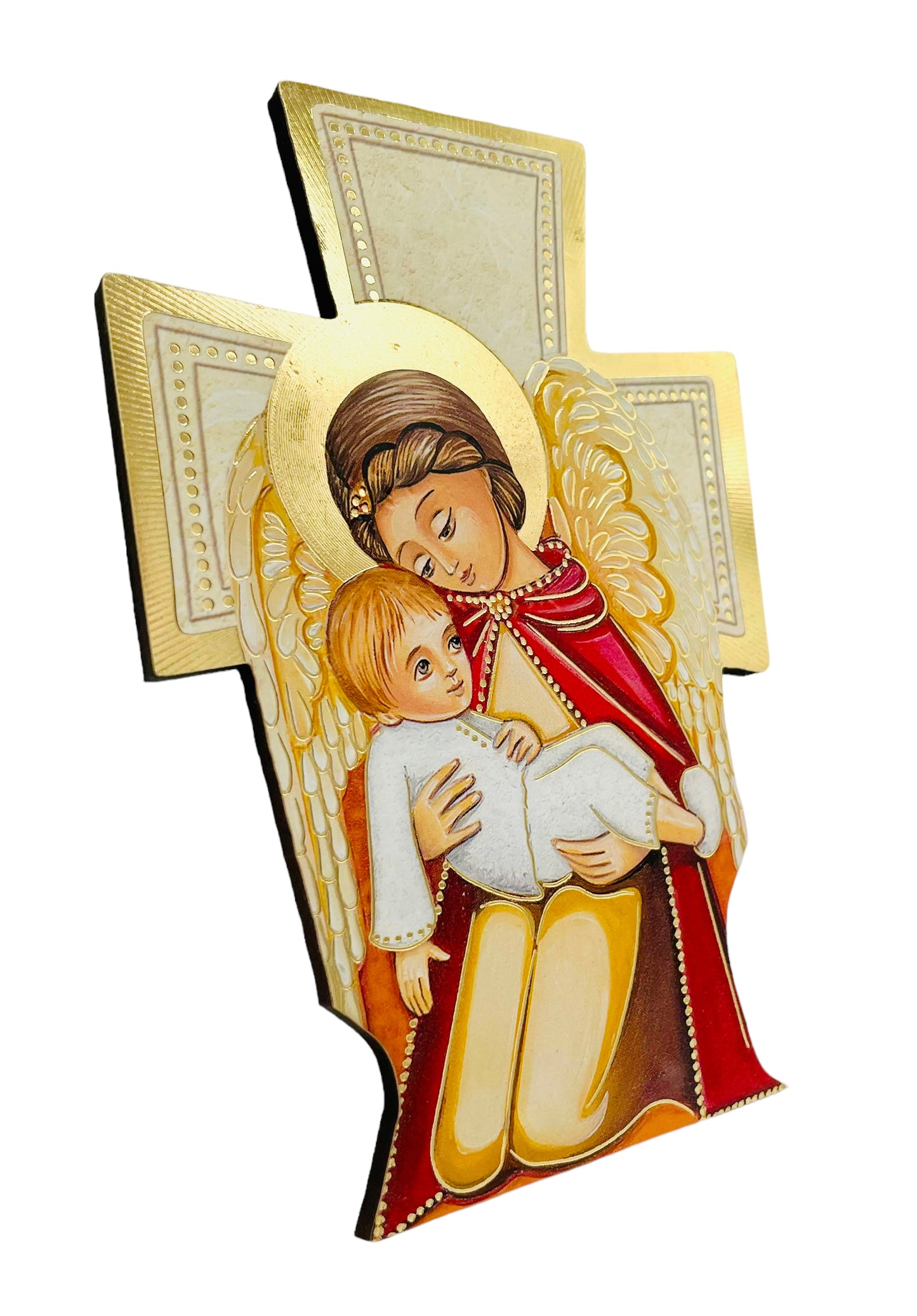 ÍCONO ANGEL DE LA GUARDA PARA SUPERFICIE PLANA