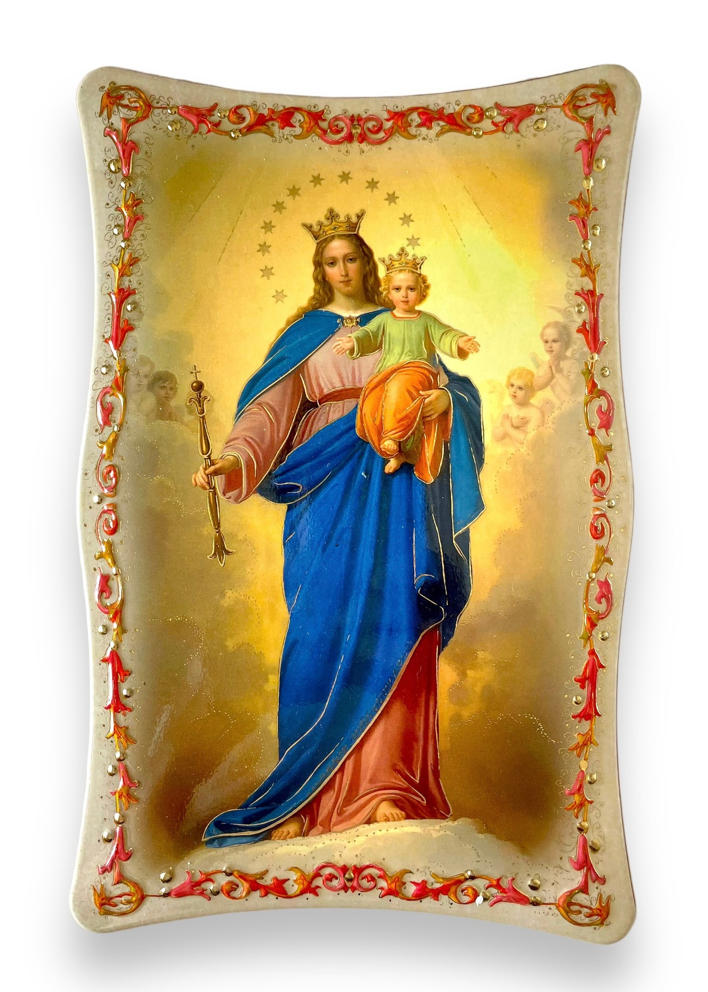 RETABLO GRANDE DE LA VIRGEN MARÍA AUXILIADORA
