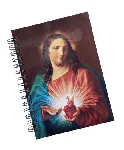 LIBRETA DE PASTA DURA SAGRADO CORAZÓN DE JESÚS