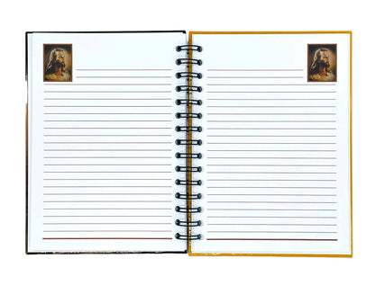LIBRETA DE PASTA DURA ROSTRO DE JESÚS