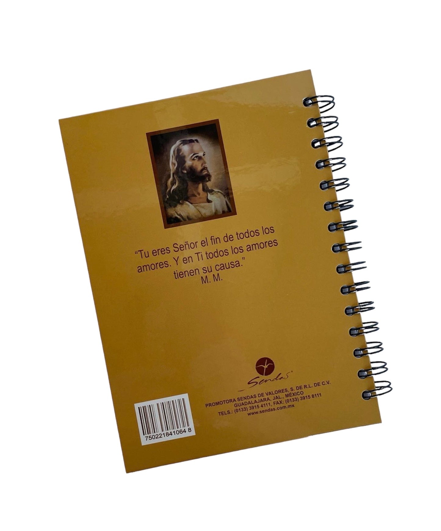 LIBRETA DE PASTA DURA ROSTRO DE JESÚS