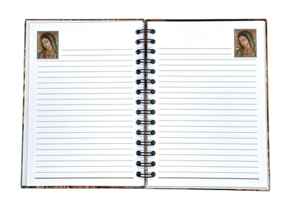 LIBRETA DE PASTA DURA VIRGEN DE GUADALUPE