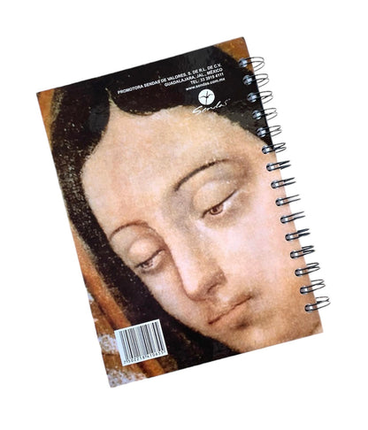 LIBRETA DE PASTA DURA VIRGEN DE GUADALUPE