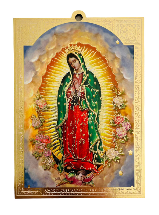 RETABLO DE LA VIRGEN DE GUADALUPE