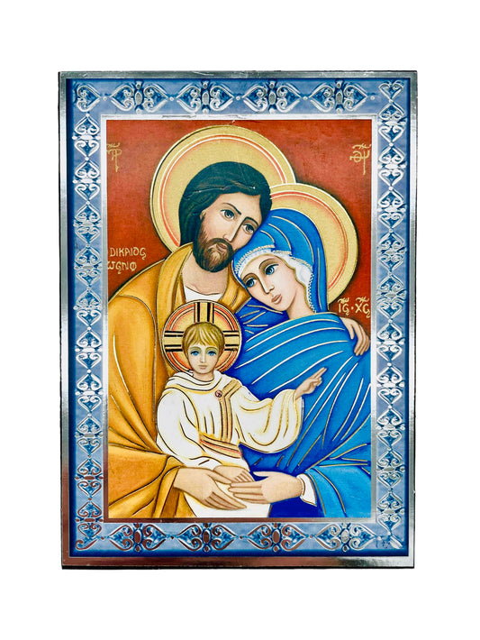 ÍCONO DE LA SAGRADA FAMILIA IMPORTADO