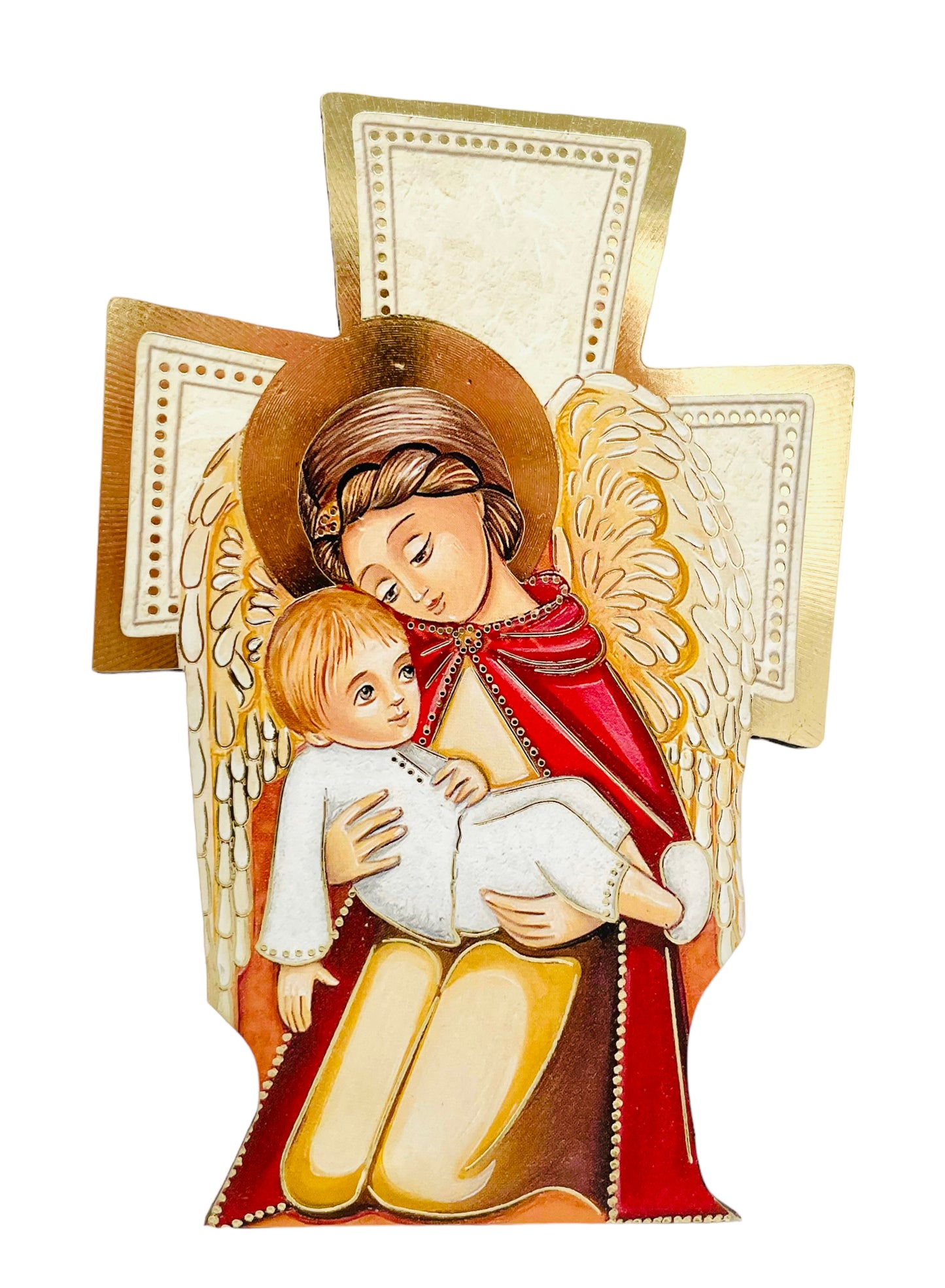 ÍCONO ANGEL DE LA GUARDA PARA SUPERFICIE PLANA