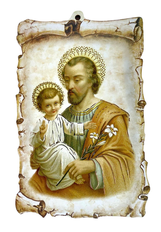 ICONO ESTILO PERGAMINO DE SAN JOSÉ