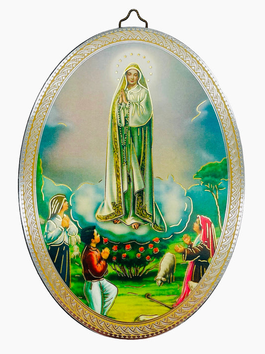 ÓVALO MEDIANO VIRGEN DE FÁTIMA