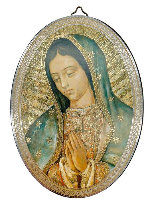 ÓVALO VIRGEN DE GUADALUPE
